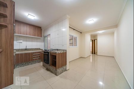 Sala de apartamento à venda com 2 quartos, 58m² em Vila Tibiriçá, Santo André