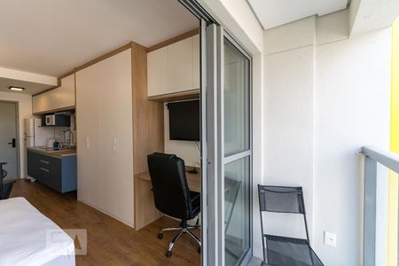Apartamento para alugar com 26m², 1 quarto e sem vaga Apartamento para alugar com 26m², 1 quarto e sem vagaSacada