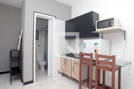Studio - Sala / Cozinha de apartamento para alugar com 1 quarto, 22m² em Bela Vista, Porto Alegre