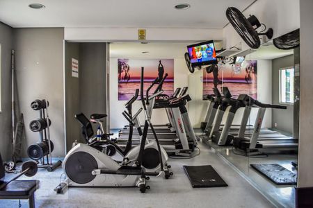 Apartamento para alugar com 48m², 2 quartos e 1 vaga Apartamento para alugar com 48m², 2 quartos e 1 vagaÁrea comum - Academia