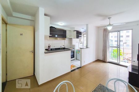 Sala de apartamento para alugar com 2 quartos, 48m² em Jardim São Savério, São Paulo