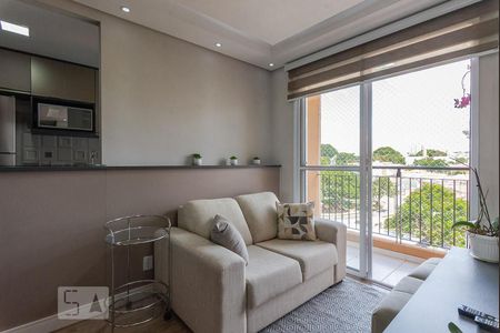 Sala de apartamento para alugar com 2 quartos, 57m² em Vila Satúrnia, Campinas