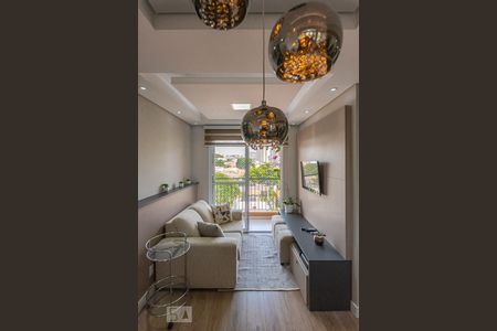 Sala de apartamento para alugar com 2 quartos, 57m² em Vila Satúrnia, Campinas