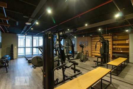 Studio à venda com 40m², 1 quarto e sem vaga Studio à venda com 40m², 1 quarto e sem vagaÁrea comum - Academia