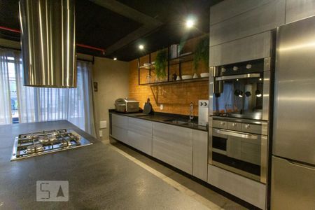 Studio à venda com 40m², 1 quarto e sem vaga Studio à venda com 40m², 1 quarto e sem vagaÁrea comum - Espaço Gourmet