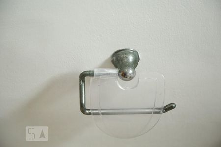 Detalhe banheiro de kitnet/studio para alugar com 1 quarto, 30m² em Canto do Forte, Praia Grande