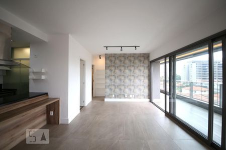 Sala  de apartamento à venda com 2 quartos, 81m² em Brooklin Paulista, São Paulo