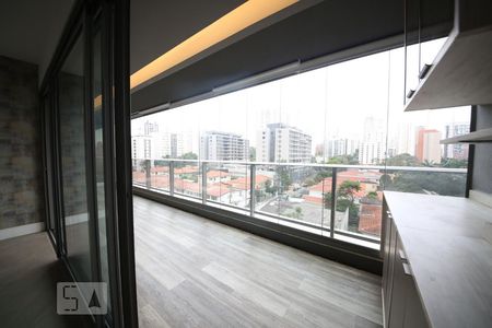 Varanda de apartamento à venda com 2 quartos, 81m² em Brooklin Paulista, São Paulo