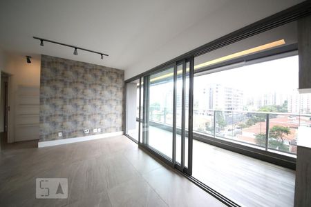 Sala  de apartamento à venda com 2 quartos, 81m² em Brooklin Paulista, São Paulo