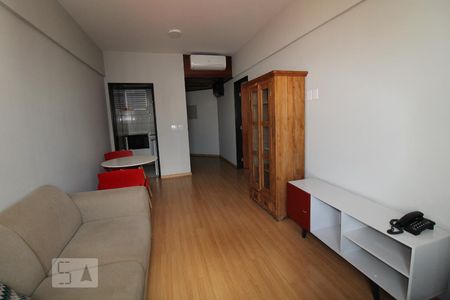 Sala de apartamento para alugar com 1 quarto, 44m² em Centro, Campinas