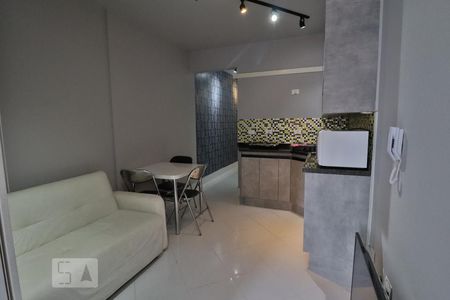 Sala de apartamento para alugar com 1 quarto, 27m² em Jardins, São Paulo