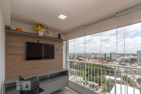 Varanda de kitnet/studio à venda com 1 quarto, 37m² em Campo Belo, São Paulo
