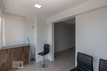 Varanda de kitnet/studio à venda com 1 quarto, 37m² em Campo Belo, São Paulo