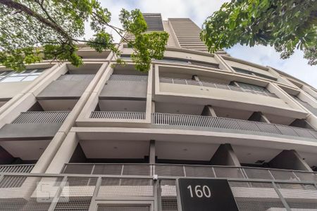 Studio para alugar com 30m², 1 quarto e sem vaga Studio para alugar com 30m², 1 quarto e sem vagaFachada