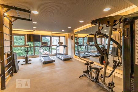 Studio para alugar com 30m², 1 quarto e sem vaga Studio para alugar com 30m², 1 quarto e sem vagaAcademia