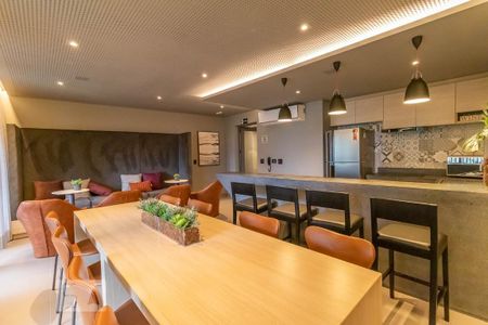 Studio para alugar com 30m², 1 quarto e sem vaga Studio para alugar com 30m², 1 quarto e sem vagaSalão de Festas