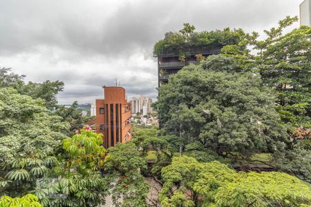 Studio para alugar com 30m², 1 quarto e sem vaga Studio para alugar com 30m², 1 quarto e sem vagaVista da varanda do salão de festas