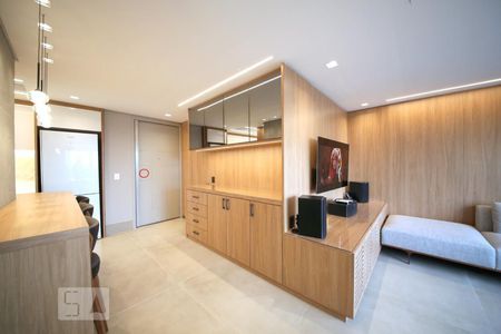 Apartamento para alugar com 70m², 1 quarto e 2 vagasSala