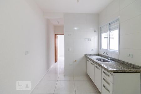 Cozinha  de apartamento à venda com 2 quartos, 43m² em Parque das Nações, Santo André