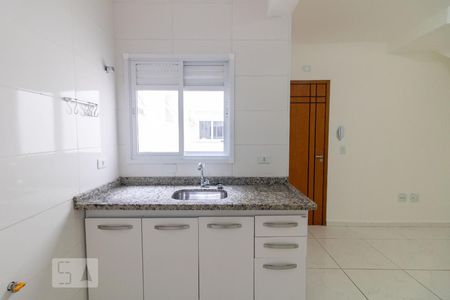 Cozinha  de apartamento à venda com 2 quartos, 43m² em Parque das Nações, Santo André