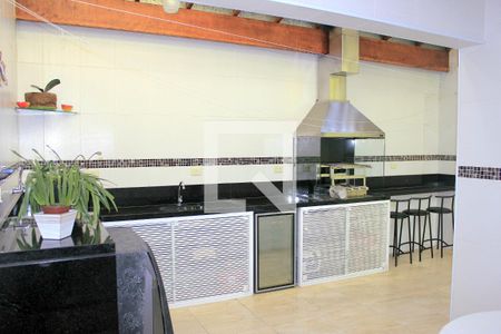 Casa à venda com 123m², 3 quartos e 2 vagasÁrea de serviço & espaço gourmet com churrasqueira