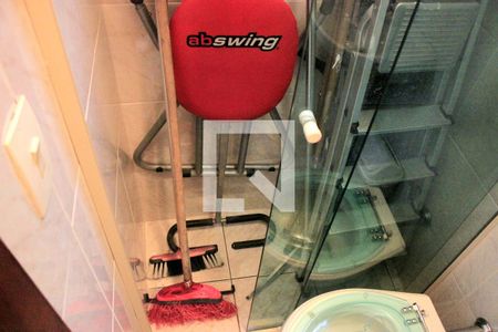 Casa à venda com 123m², 3 quartos e 2 vagasBanheiro da área de serviço