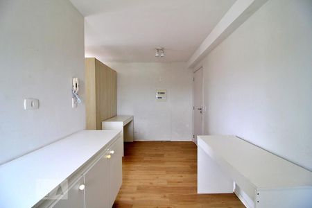 Sala/Cozinha de apartamento à venda com 1 quarto, 26m² em Bangú, Santo André