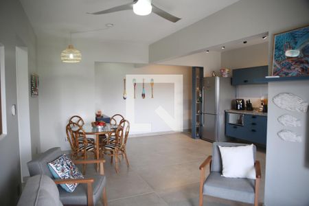 Sala de apartamento para alugar com 2 quartos, 90m² em Canto do Forte, Praia Grande