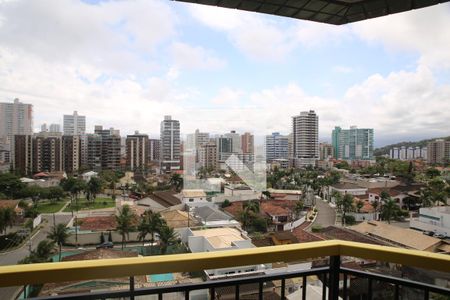 Sala /vista de apartamento para alugar com 2 quartos, 90m² em Canto do Forte, Praia Grande
