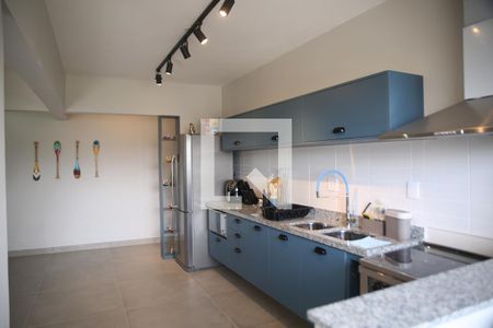Cozinha de apartamento para alugar com 2 quartos, 90m² em Canto do Forte, Praia Grande