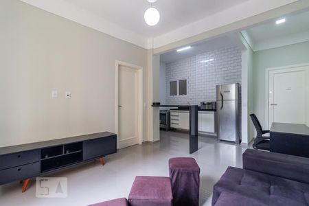 Sala de apartamento para alugar com 1 quarto, 45m² em Bela Vista, São Paulo