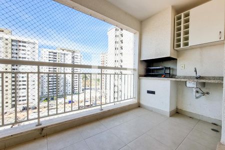 Varanda da Sala de apartamento para alugar com 3 quartos, 99m² em Vila Industrial, São José dos Campos