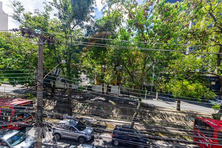 Vista da Sala de apartamento para alugar com 3 quartos, 80m² em Icaraí, Niterói