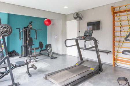 Apartamento à venda com 33m², 1 quarto e sem vagaÁrea comum - Academia