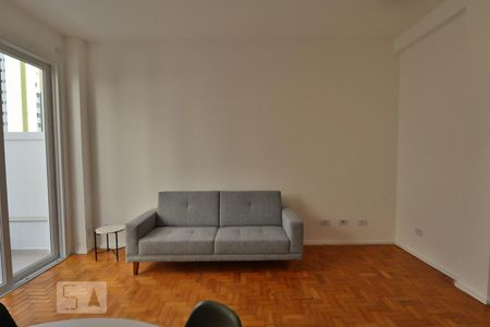 Sala de apartamento para alugar com 1 quarto, 70m² em Cerqueira César, São Paulo