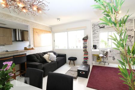 Sala de apartamento à venda com 2 quartos, 75m² em Vila Ipiranga, Porto Alegre