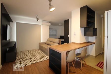 Sala de apartamento para alugar com 1 quarto, 41m² em Vila Itapura, Campinas