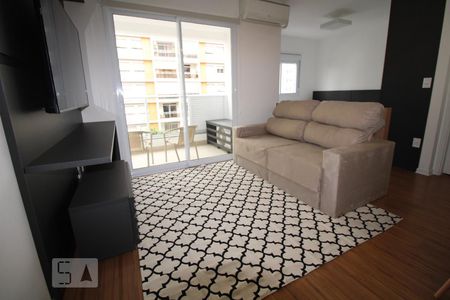 Sala de apartamento para alugar com 1 quarto, 41m² em Vila Itapura, Campinas