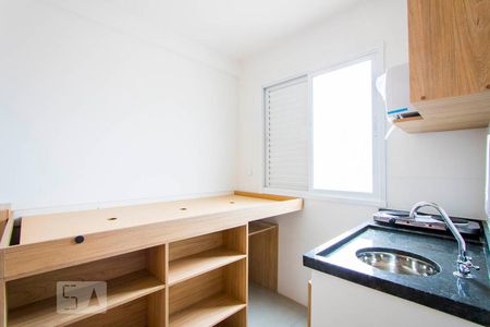 Quarto/Cozinha de kitnet/studio para alugar com 1 quarto, 10m² em Vila São Pedro, Santo André