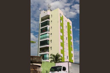 Apartamento à venda com 67m², 2 quartos e 1 vagaFachada do bloco