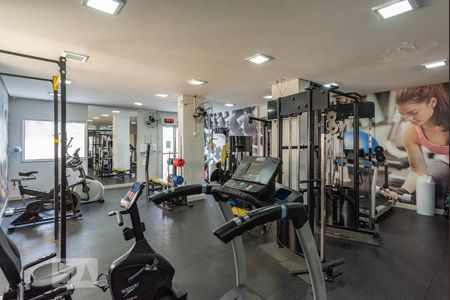 Área comum - Academia de apartamento para alugar com 2 quartos, 55m² em Jardim Aurélia, Campinas