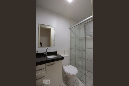Banheiro social de apartamento para alugar com 2 quartos, 55m² em Parque Industrial Lagoinha, Ribeirão Preto