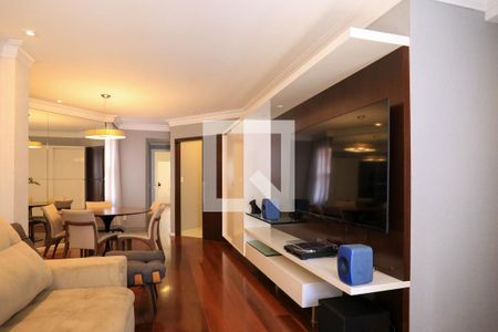 Sala de apartamento à venda com 3 quartos, 107m² em Anchieta, Belo Horizonte
