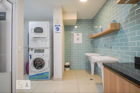 Studio para alugar com 27m², 1 quarto e sem vaga Studio para alugar com 27m², 1 quarto e sem vagaLavanderia