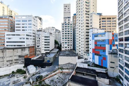 Studio para alugar com 27m², 1 quarto e sem vaga Studio para alugar com 27m², 1 quarto e sem vagaVaranda - Vista