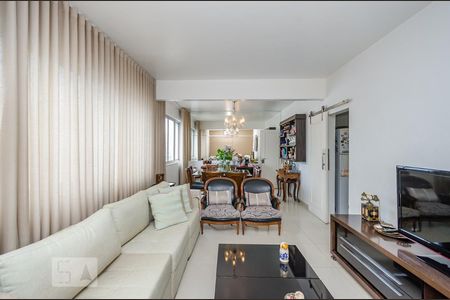 Sala de apartamento à venda com 4 quartos, 170m² em Santa Lúcia, Belo Horizonte