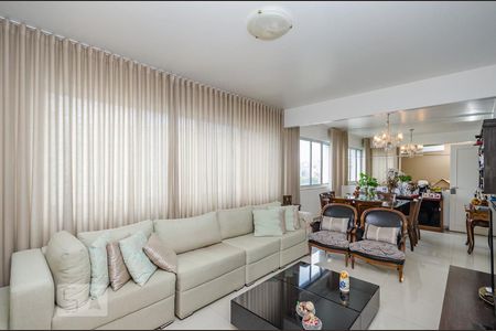 Sala de apartamento à venda com 4 quartos, 170m² em Santa Lúcia, Belo Horizonte