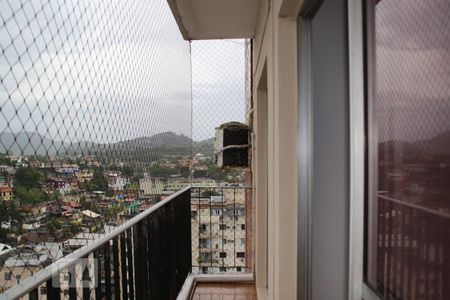 Varanda de apartamento para alugar com 2 quartos, 64m² em Pechincha, Rio de Janeiro