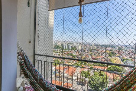 Varanda da Sala de apartamento à venda com 2 quartos, 47m² em Jardim Celeste, São Paulo
