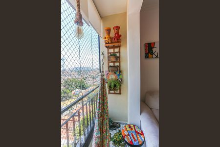 Varanda da Sala de apartamento à venda com 2 quartos, 47m² em Jardim Celeste, São Paulo